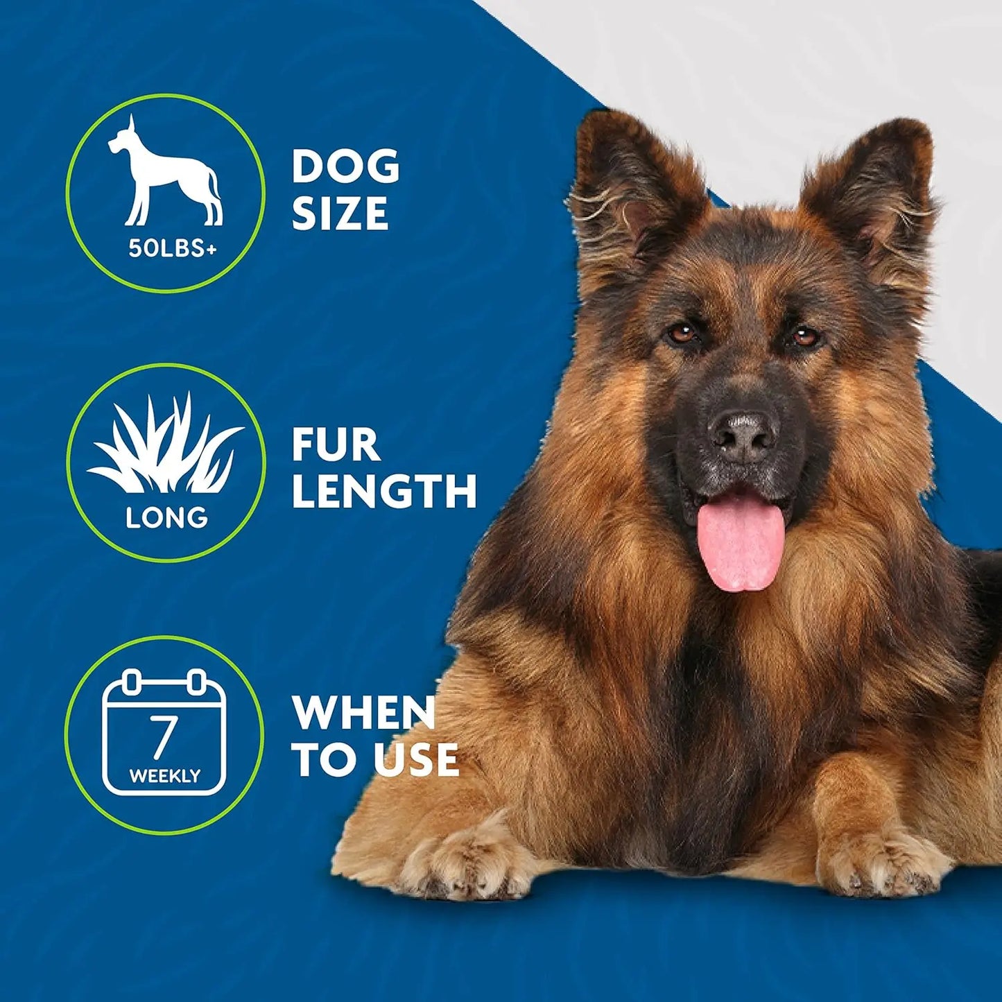 Furminator Undercoat Deshedding Tool for Dogs Deshedding Brush for Dogs Removes Loose Hair and Combats Dog Shedding for Large Dogs with Long Hair